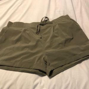 Zyia Olive Summer Shorts